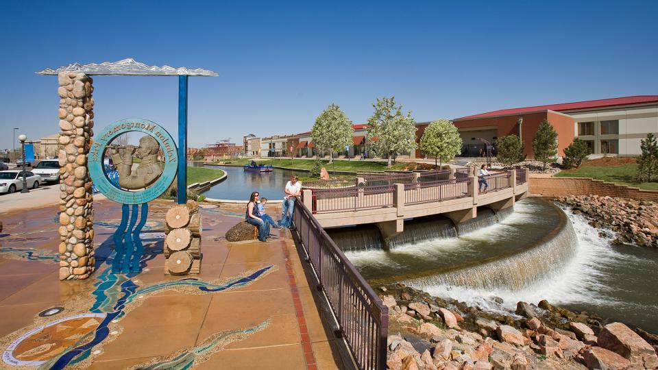 Historic Arkansas River Walk located in Pueblo, Colorado